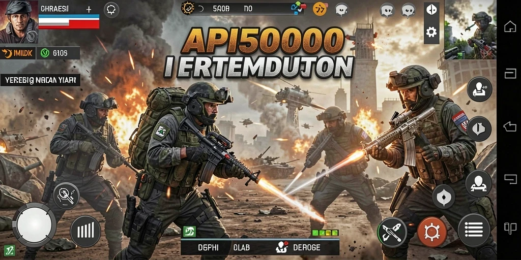 Tampilan gameplay menarik dari API5000 yang penuh strategi.