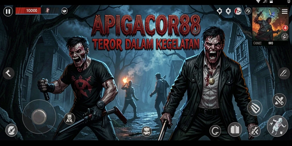 Gameplay menegangkan di APIGACOR88 menunjukkan momen-momen horor yang intens.