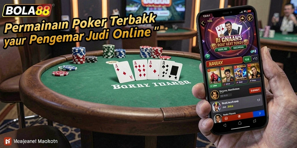 Gameplay menarik BOLA88 dalam permainan Poker.