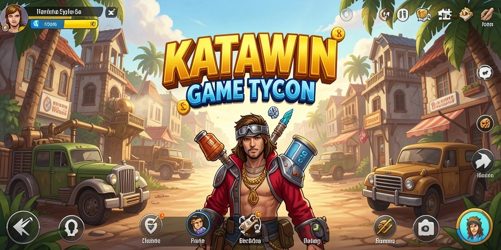 Tampilan gameplay KATAWIN yang menarik dan interaktif.