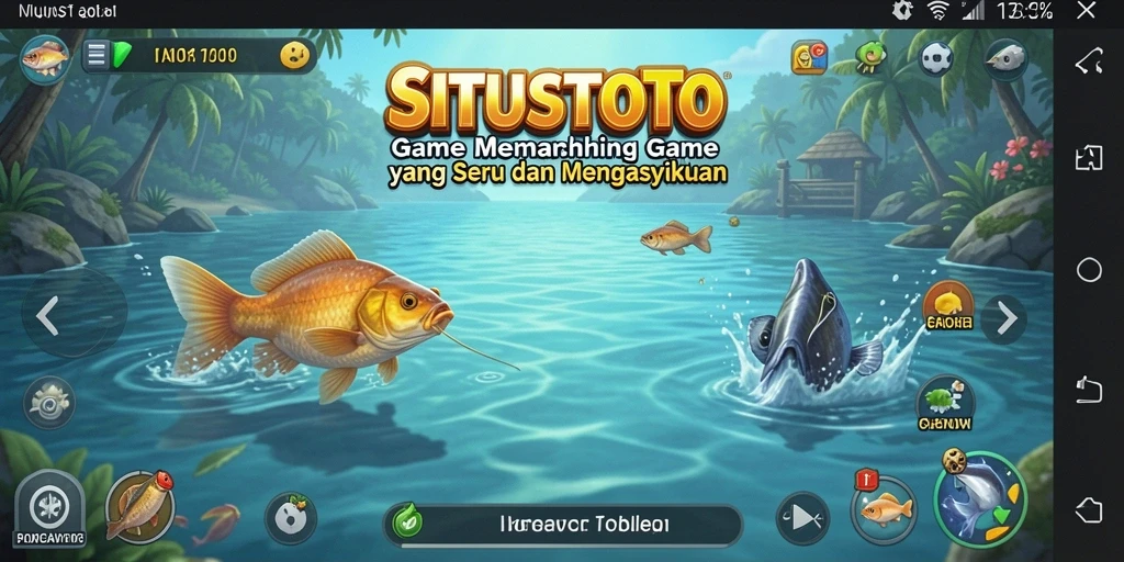 Tangkapan terbaik dalam gameplay memancing di SITUSTOTO.