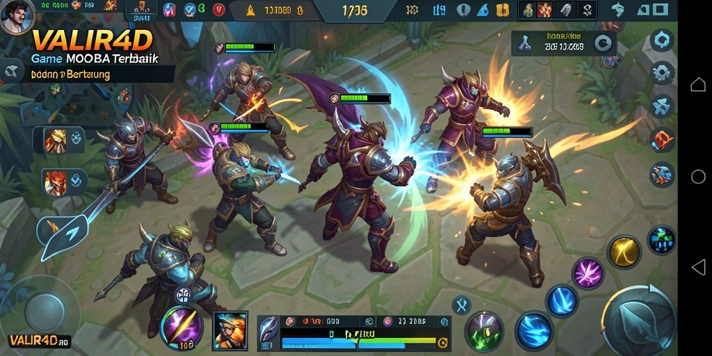 Tangkapan layar gameplay seru VALIR4D dengan aksi pertarungan seru.